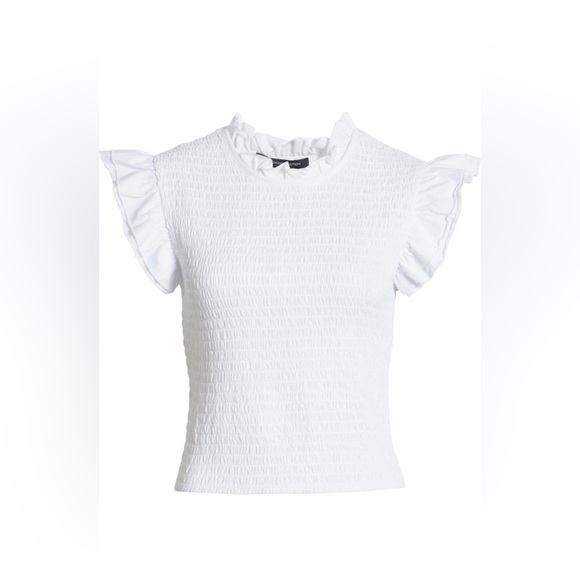 French Connection | Smocked Top | Pre-Loved | Size Small - Picture 4 of 5